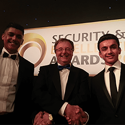 Telcam team at the Security & Excellence Awards