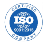 ISO 9001:2015 Certified Company