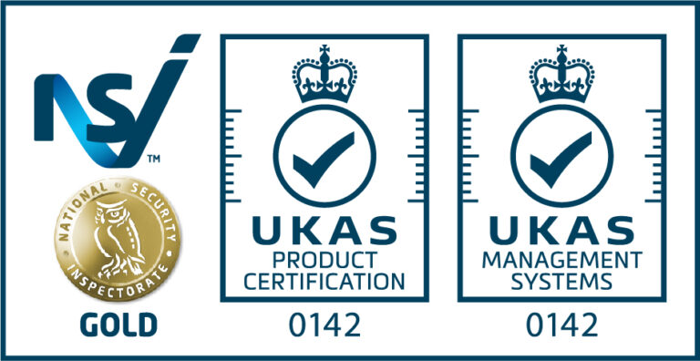 NSI Gold and UKAS product and management systems certification